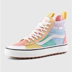 Vans Sk8 Hi MTE 2.0 DX Pastel Rainbow Colorblock Sneakers